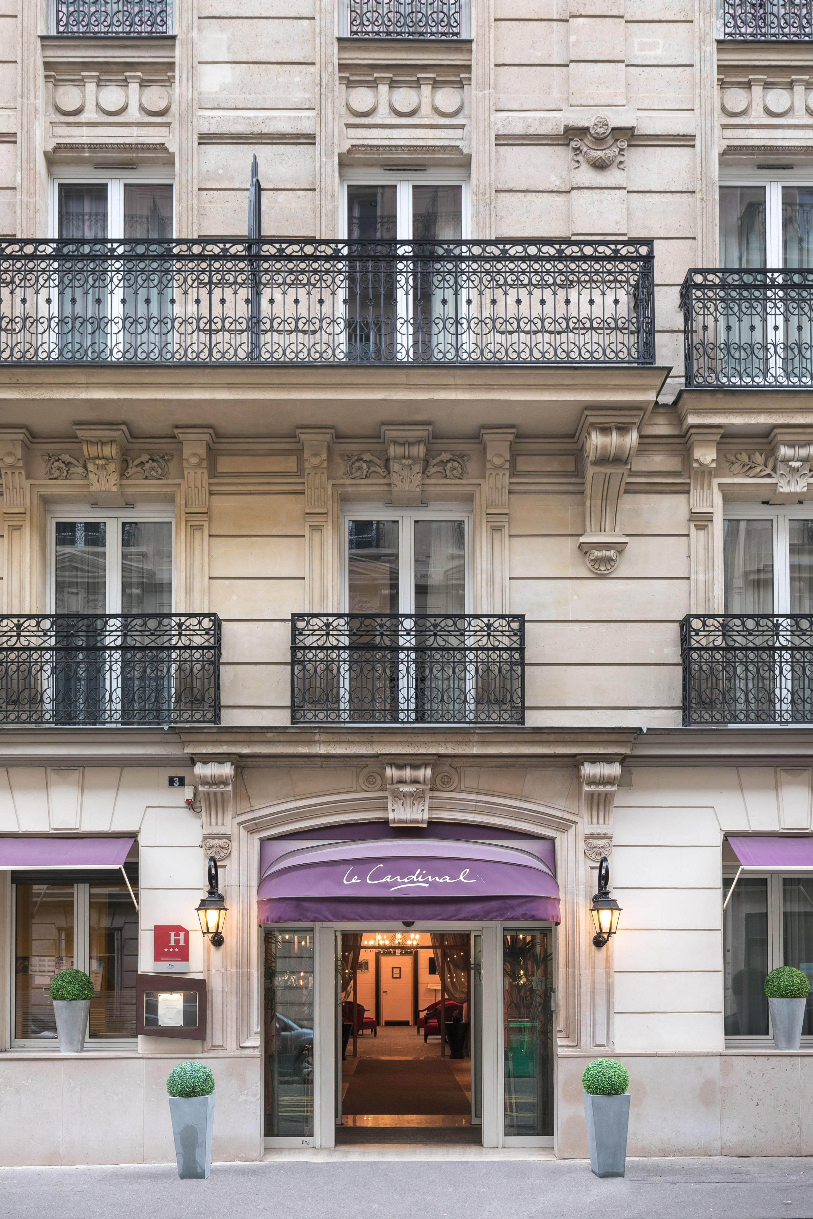 Hotel Le Cardinal Paryż Zewnętrze zdjęcie