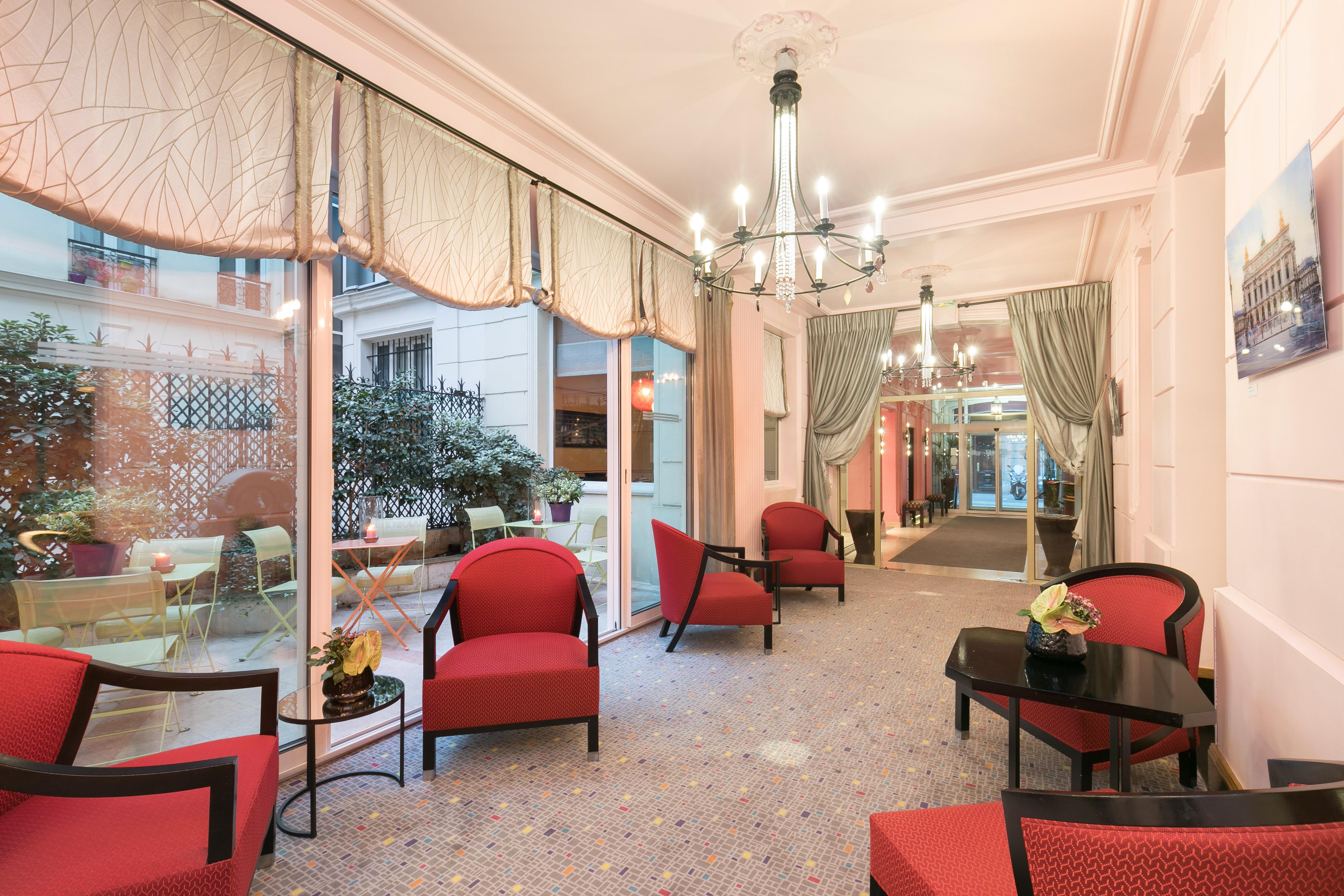 Hotel Le Cardinal Paryż Wnętrze zdjęcie